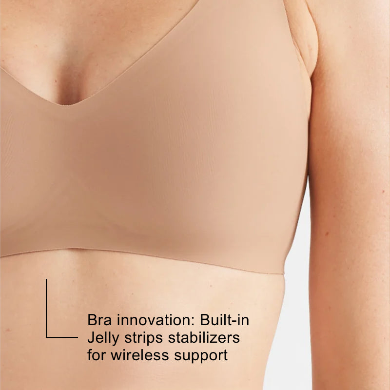 Ultra-Comfy Wireless Push-Up Bra