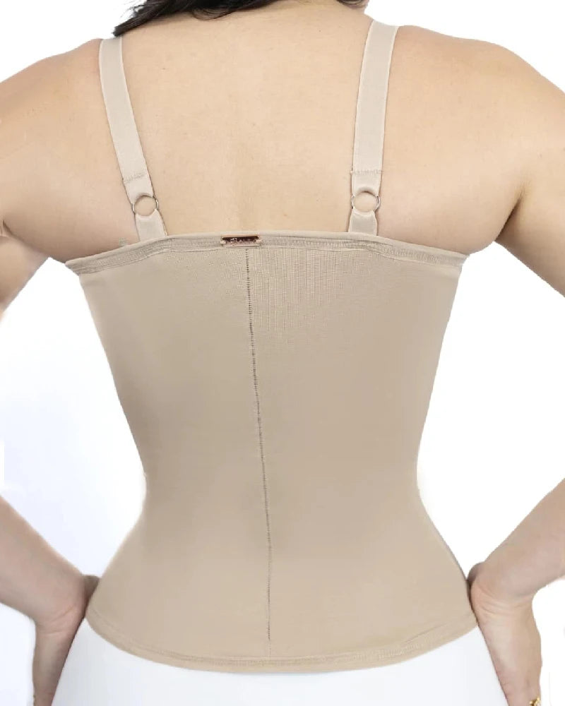 Seamless Satin Corset Vest