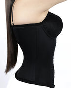 Seamless Satin Corset Vest