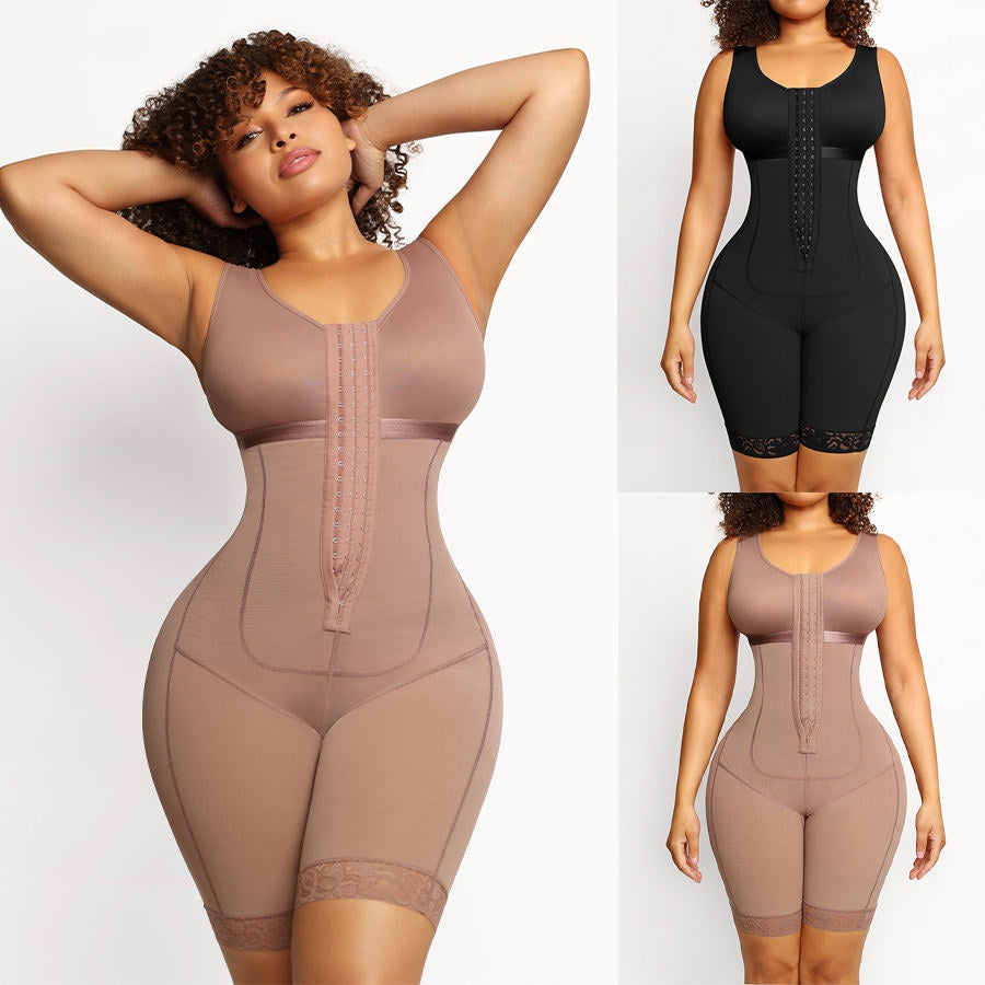 Full Body High Compression Hourglass Tummy Control Faja Stage 2 Shapewear