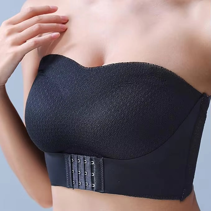 Seamless Push-Up Bandeau Bra