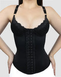 Seamless Satin Corset Vest
