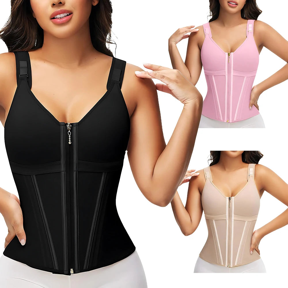 Waist Trainer Vest with Bra