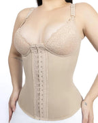 Seamless Satin Corset Vest