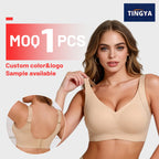 Breathable Seamless Push Up Bra