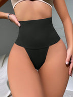 High-Waist Shaping Thong Panty