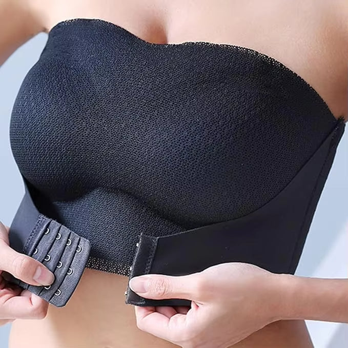 Seamless Push-Up Bandeau Bra