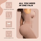 Full Body High Compression Hourglass Tummy Control Faja Stage 2 Shapewear
