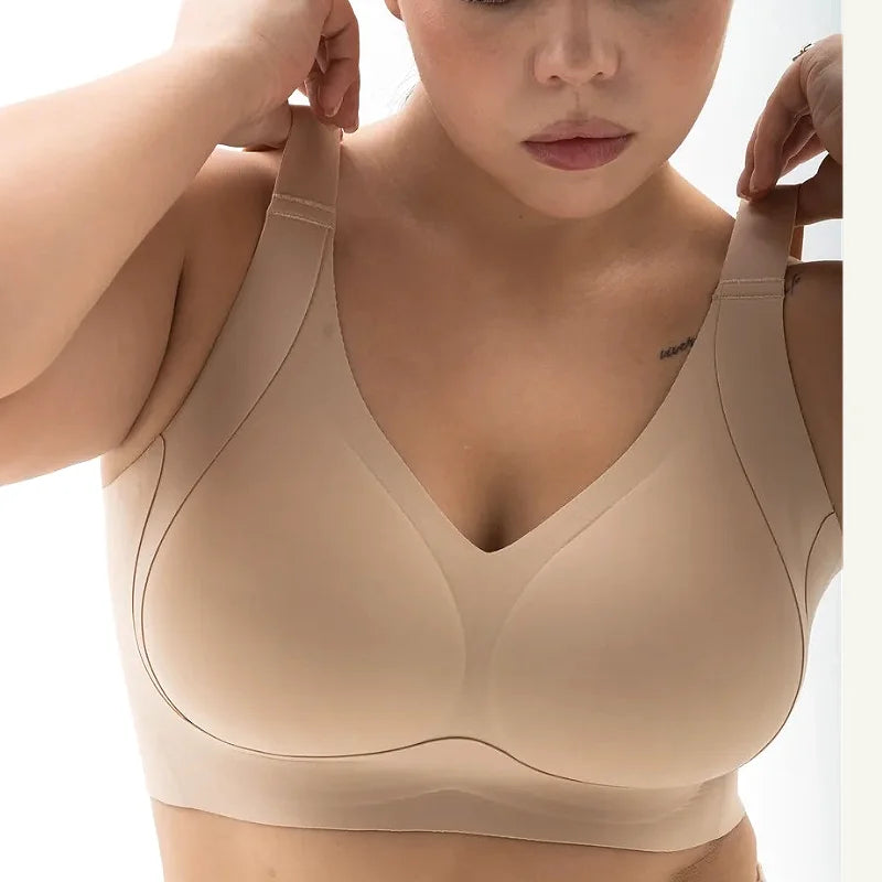 Breathable Seamless Push Up Bra