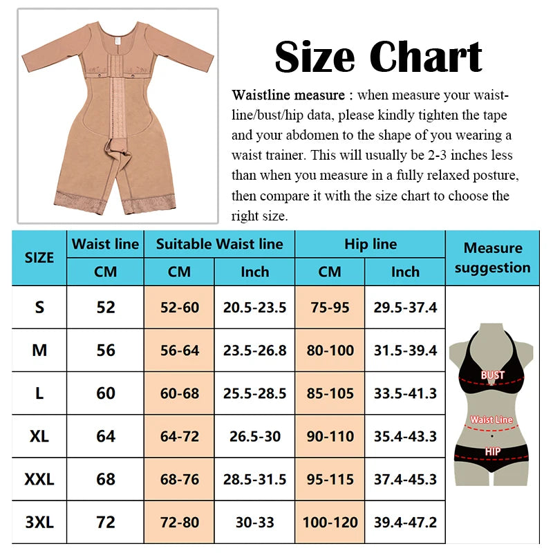 Post-Surgery Full Body Shapewear