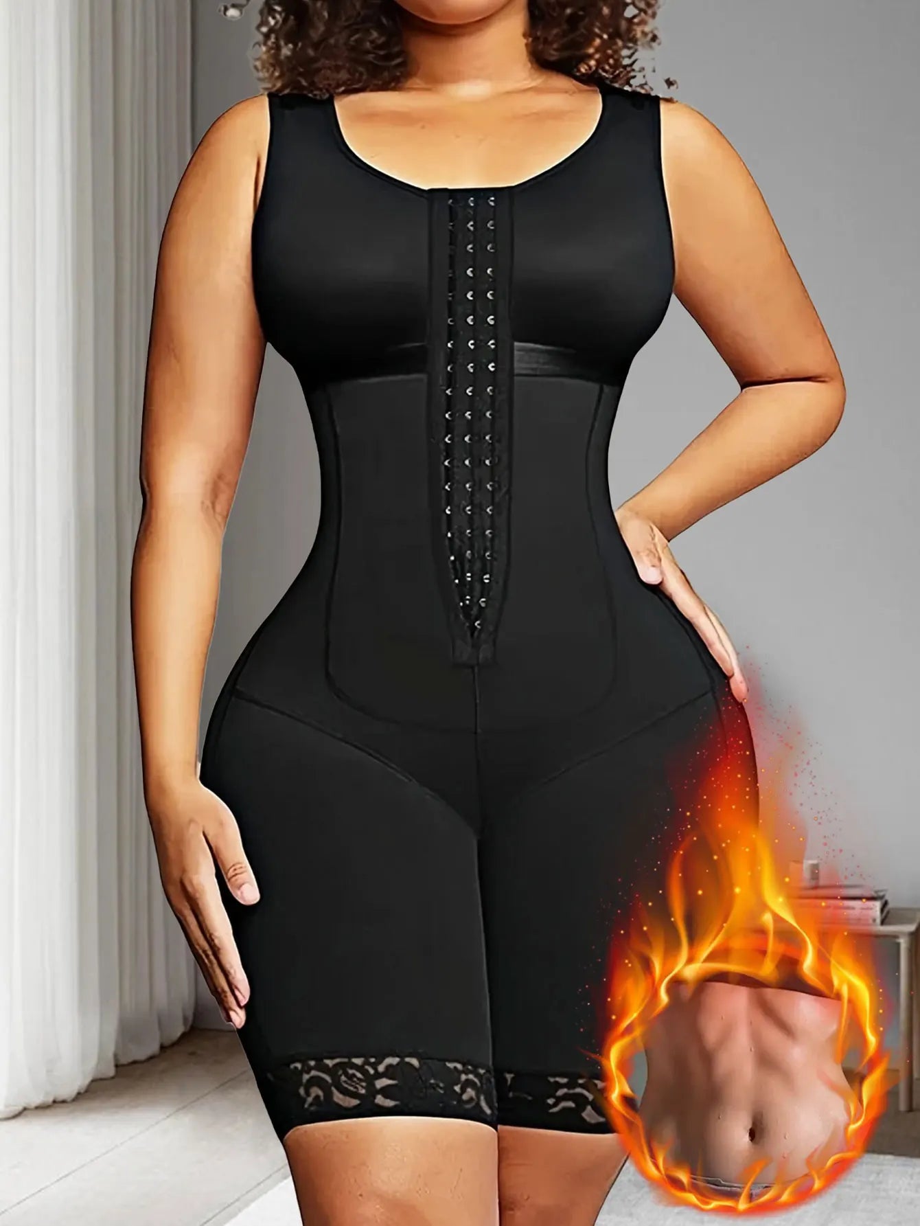 Full Body High Compression Hourglass Tummy Control Faja Stage 2 Shapewear