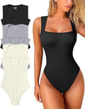 Tummy Control Ribbed Bodysuit