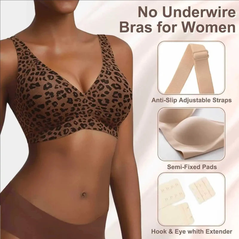 Ultra-Comfy Wireless Push-Up Bra