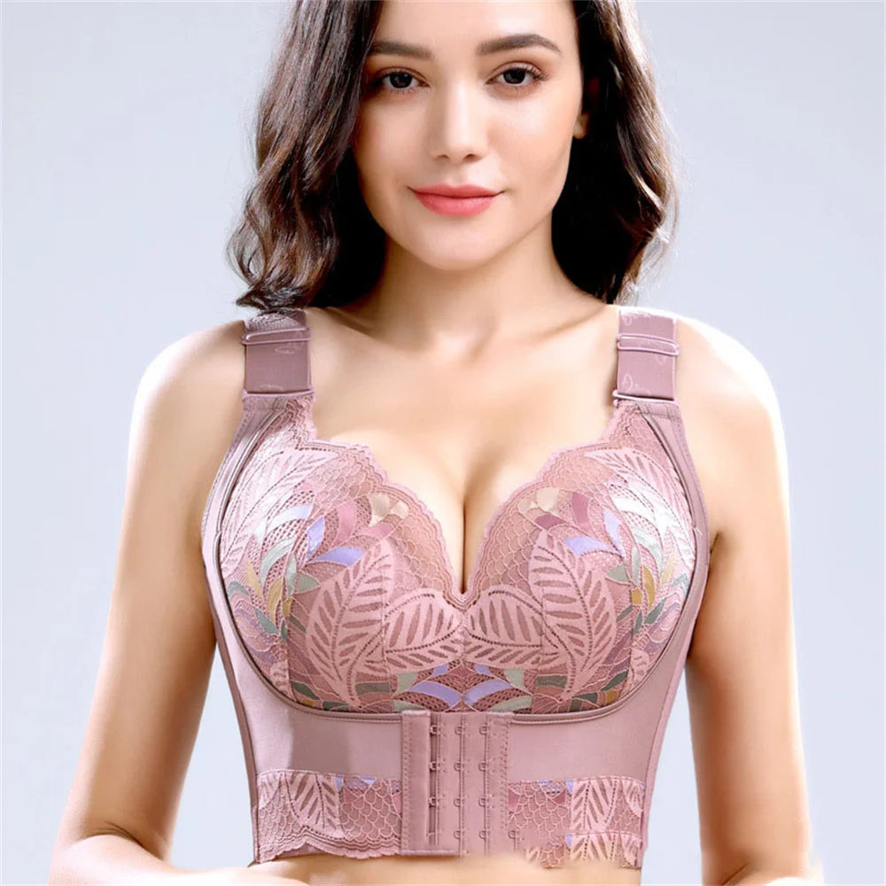 Longline Corset Push-Up Bra