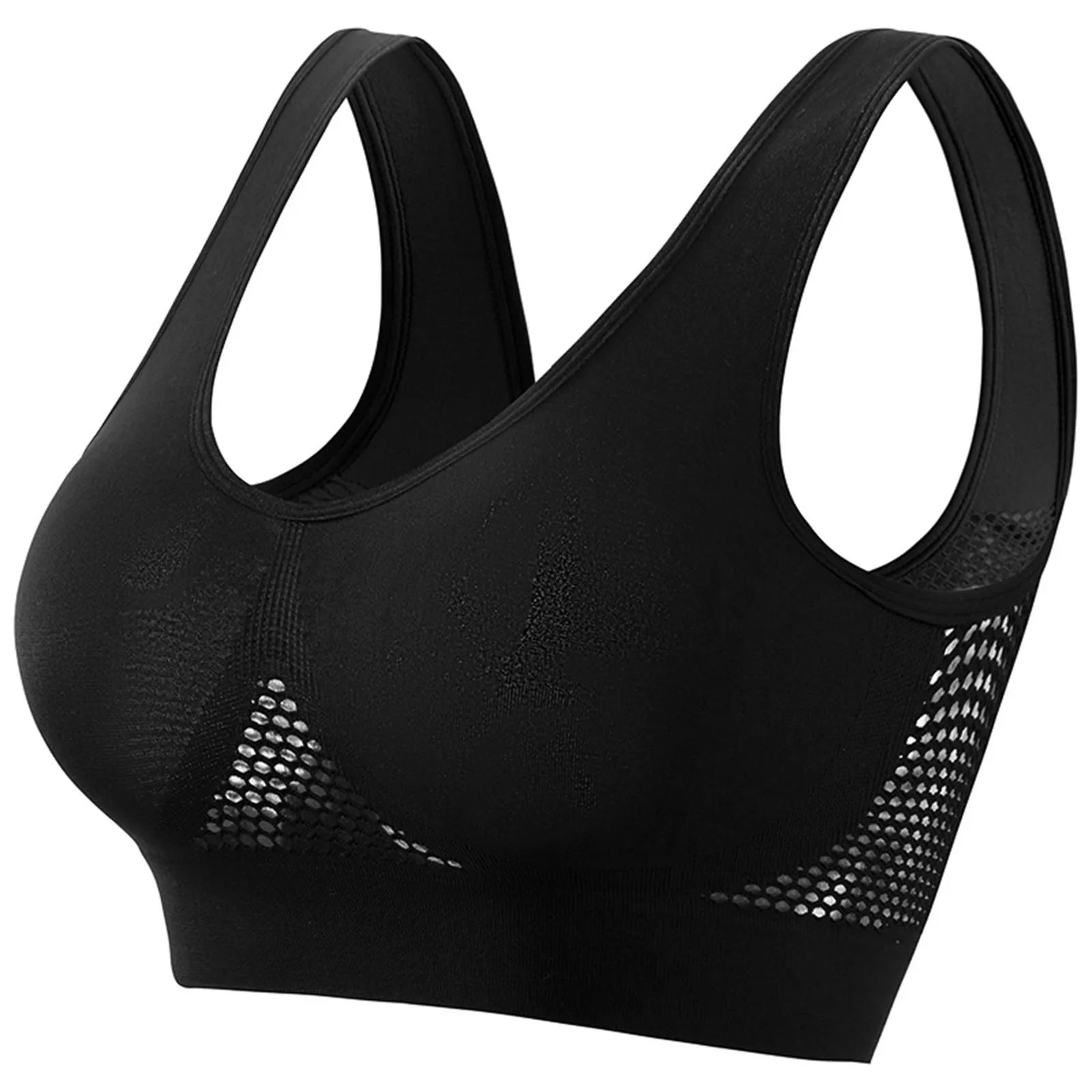 High Support Anti-Sag Sports Bra