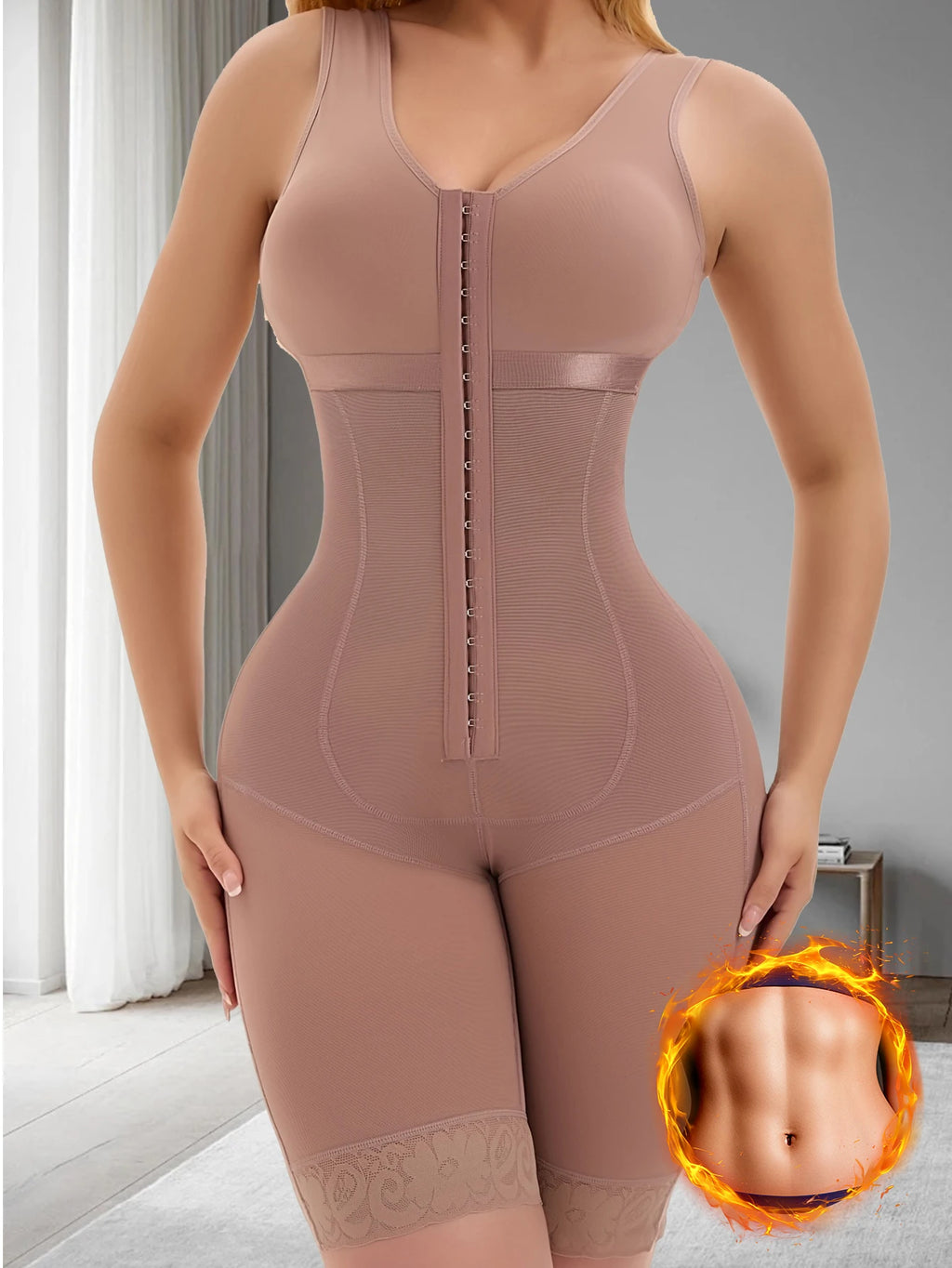 Full Body High Compression Hourglass Tummy Control Faja Stage 2 Shapewear