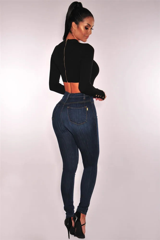 Butt Lifting Denim Jeans