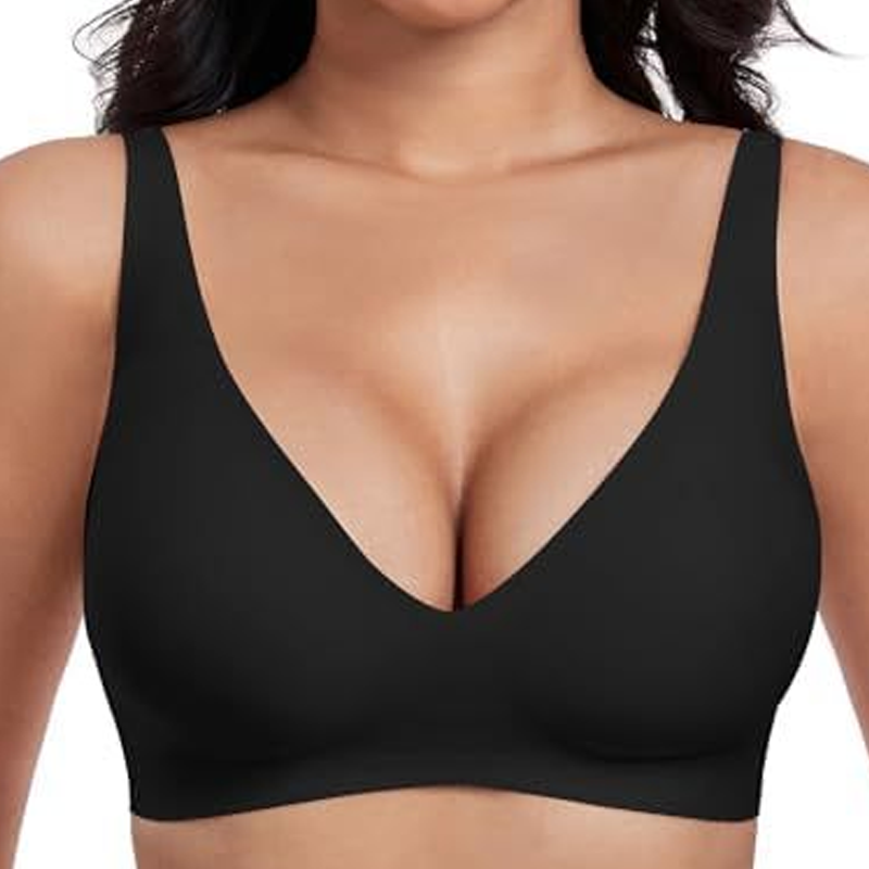 Ultra-Comfy Wireless Push-Up Bra